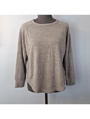 NWT Sweet Romeo gray athletic athleisure sweater Size small